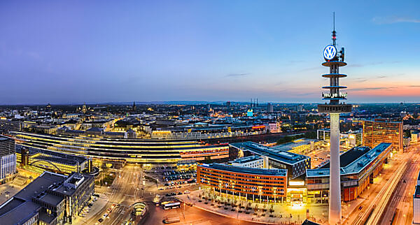 Skyline panorama of Hannover, Germany Skyline panorama of Hannover, Germany